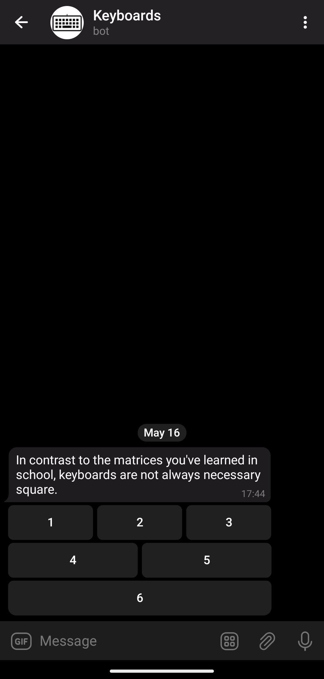 A triangular keyboard A triangular keyboard